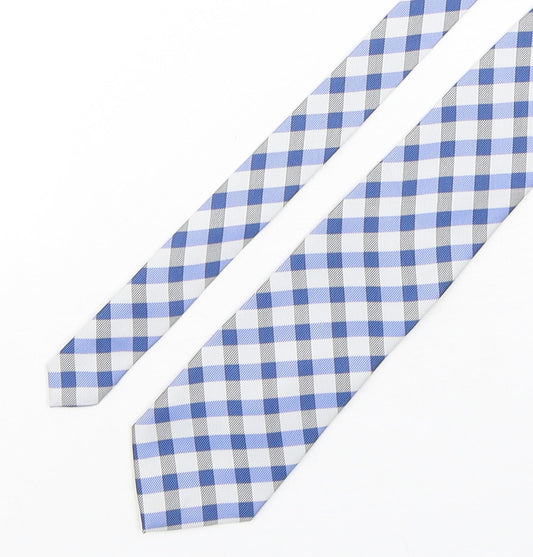 Marks and Spencer Mens Multicoloured Striped Polyester Pointed Tie One Size