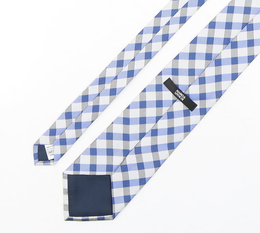 Marks and Spencer Mens Multicoloured Striped Polyester Pointed Tie One Size