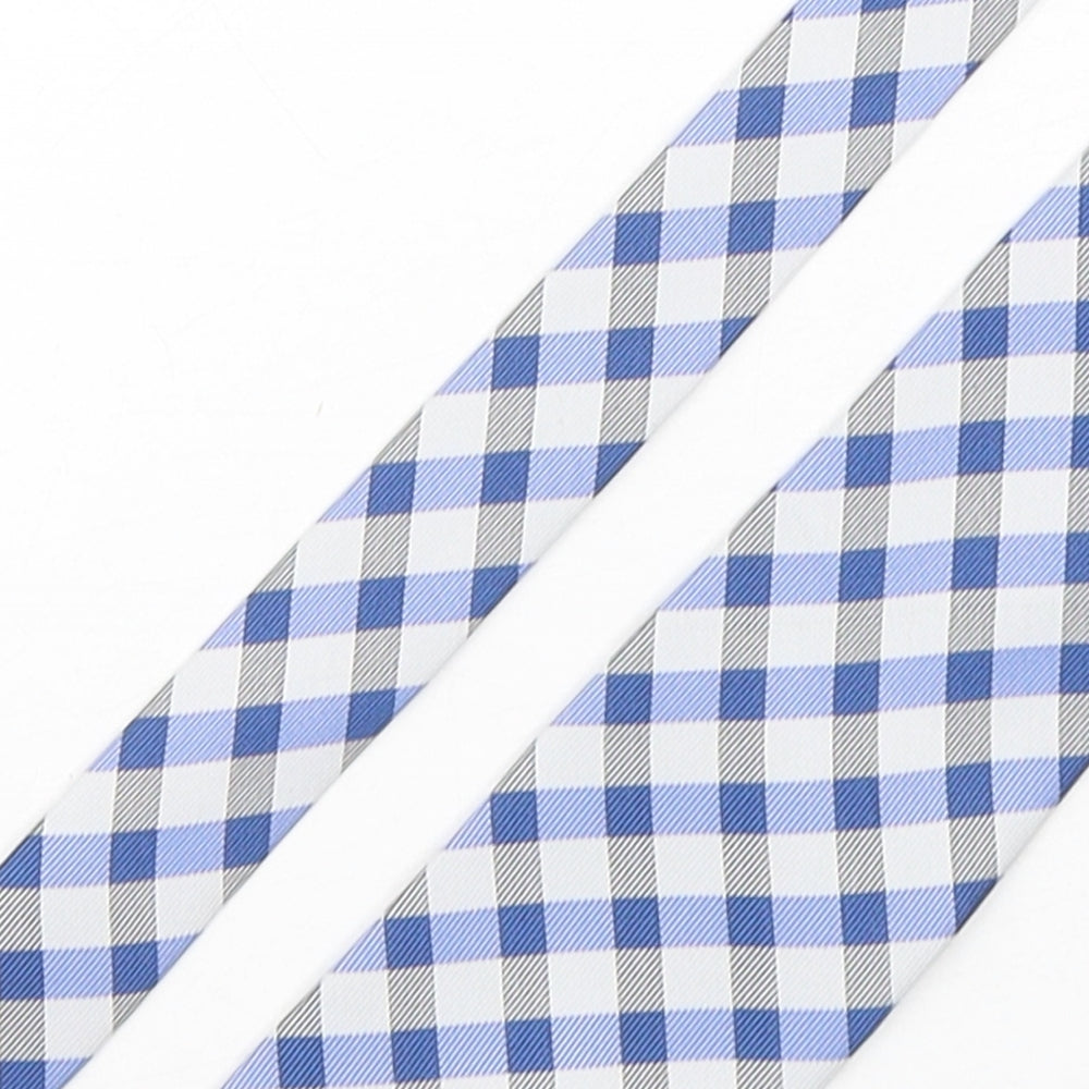 Marks and Spencer Mens Multicoloured Striped Polyester Pointed Tie One Size