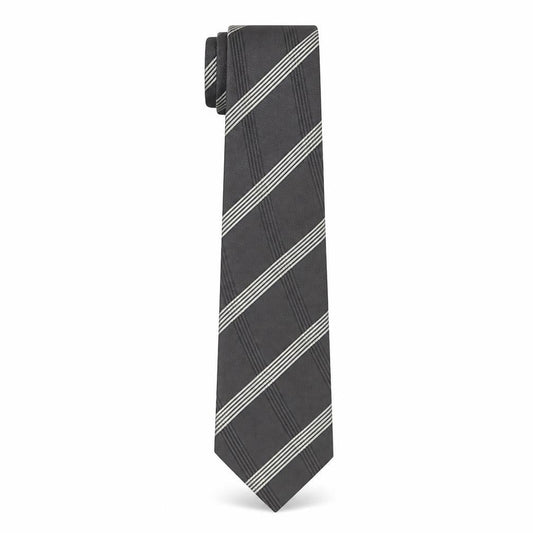 Front view of Zantos men’s multicoloured plaids & checks polyester pointed tie one size