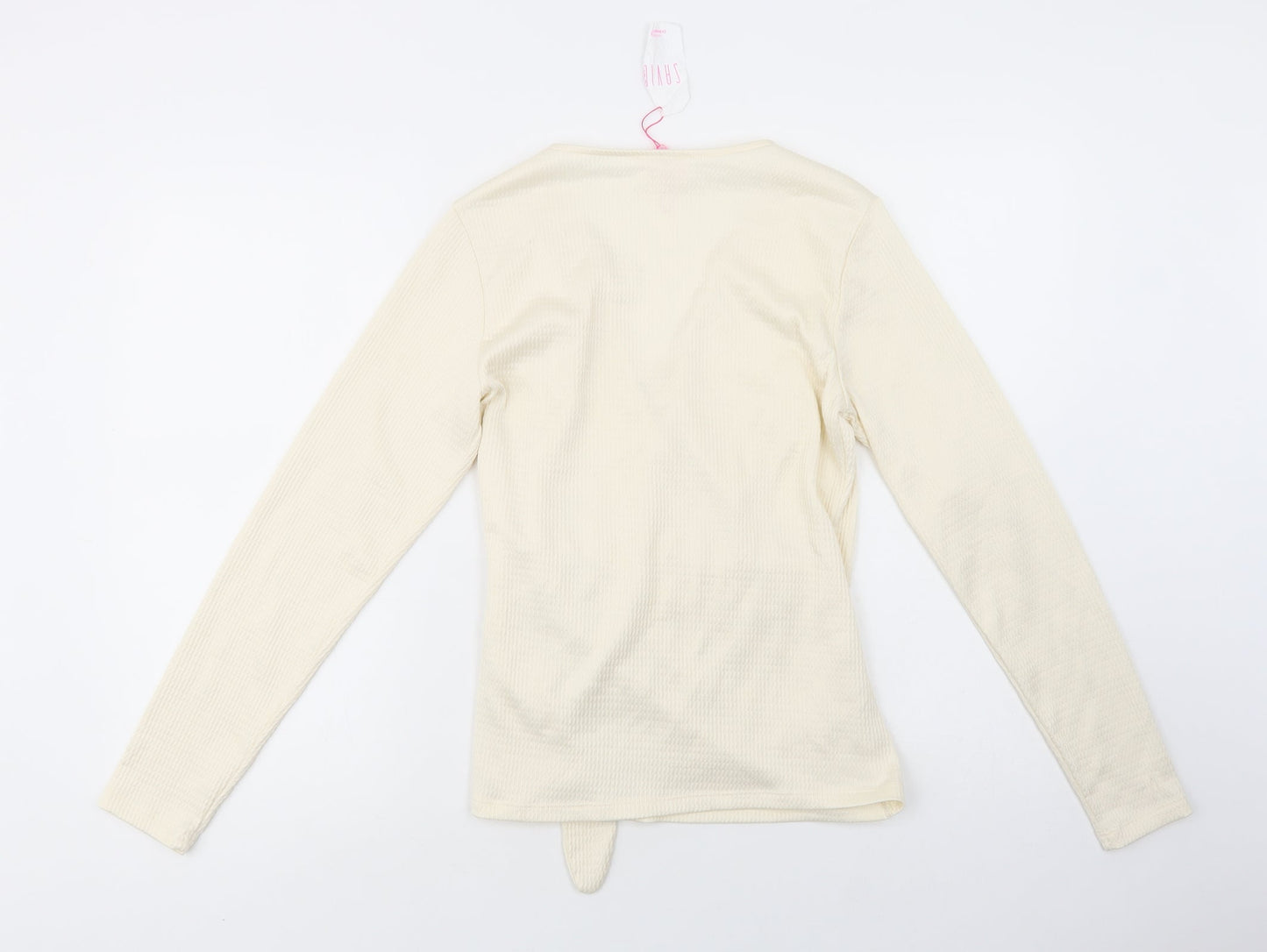 Womens UK Size S Savida Ivory Basic Blouse