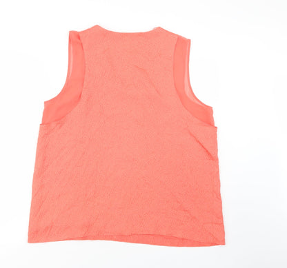 Womens UK Size 20 NEXT Pink Basic Blouse