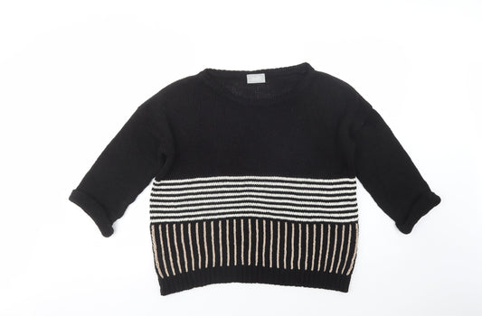 Womens UK Size M Wallis Black Pullover Jumper