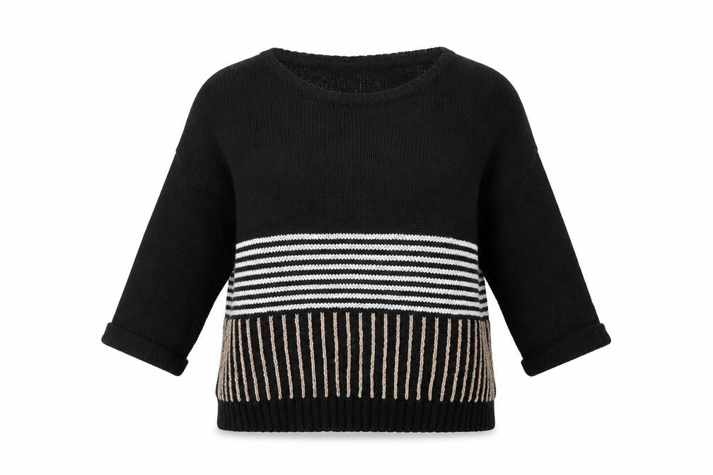 Womens UK Size M Wallis Black Pullover Jumper