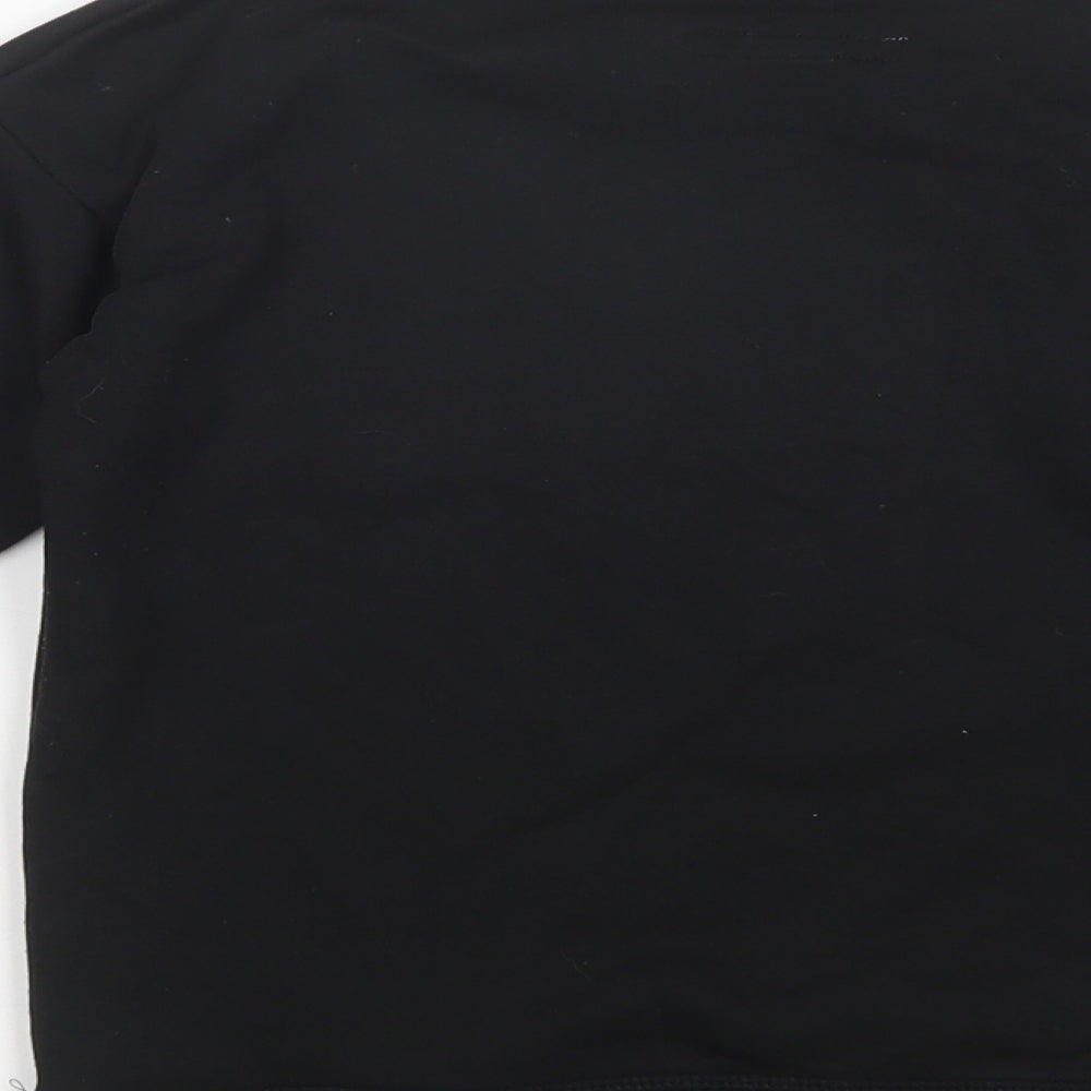 Primark Girls Black  Cotton Pullover Sweatshirt Size 9-10 Years  Pullover - Nashville