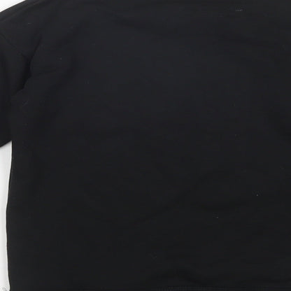 Primark Girls Black  Cotton Pullover Sweatshirt Size 9-10 Years  Pullover - Nashville