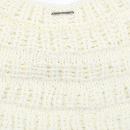 Womens UK Size One Size RJR.John Rocha White Cape Jumper