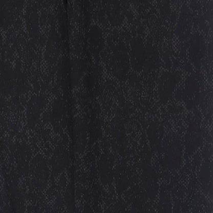 Womens UK Size 12 Marks and Spencer Regular Fit Capri Black Trousers