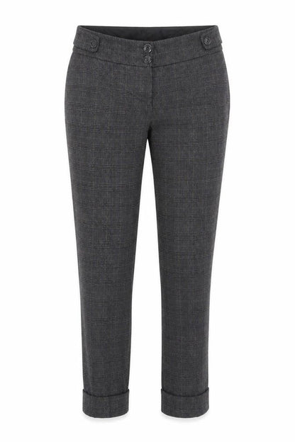 Womens UK Size 8 Monsoon Regular Fit  Grey Trousers
