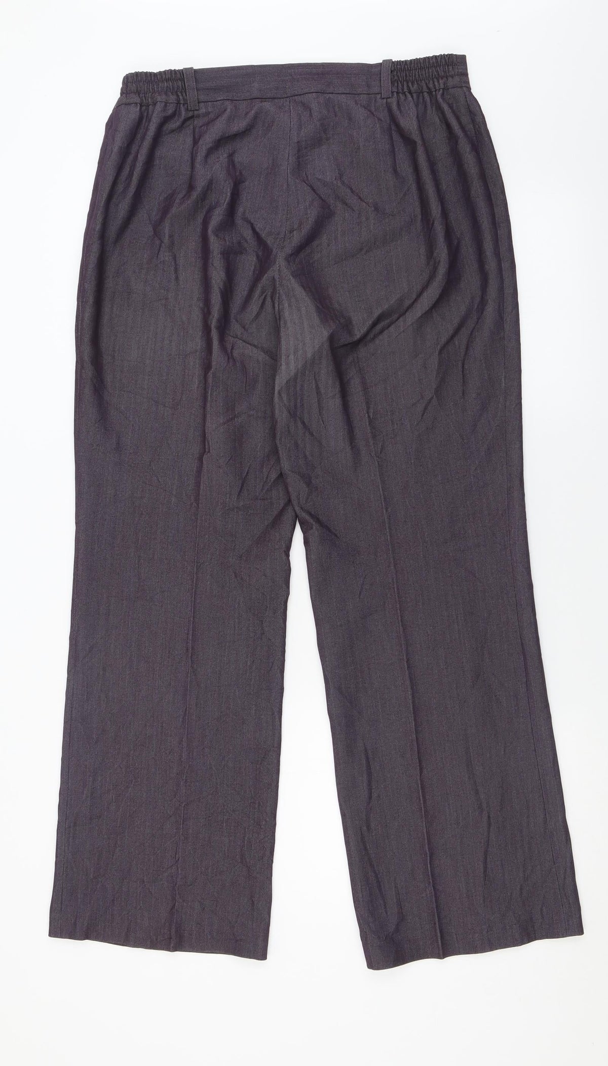 Womens UK Size 14 Anna Rose Regular Fit  Purple Trousers
