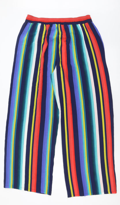 Womens UK Size 12 Papaya Regular Fit  Multicoloured Trousers