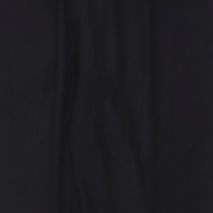 Womens UK Size XS Zara Regular Fit  Black Trousers