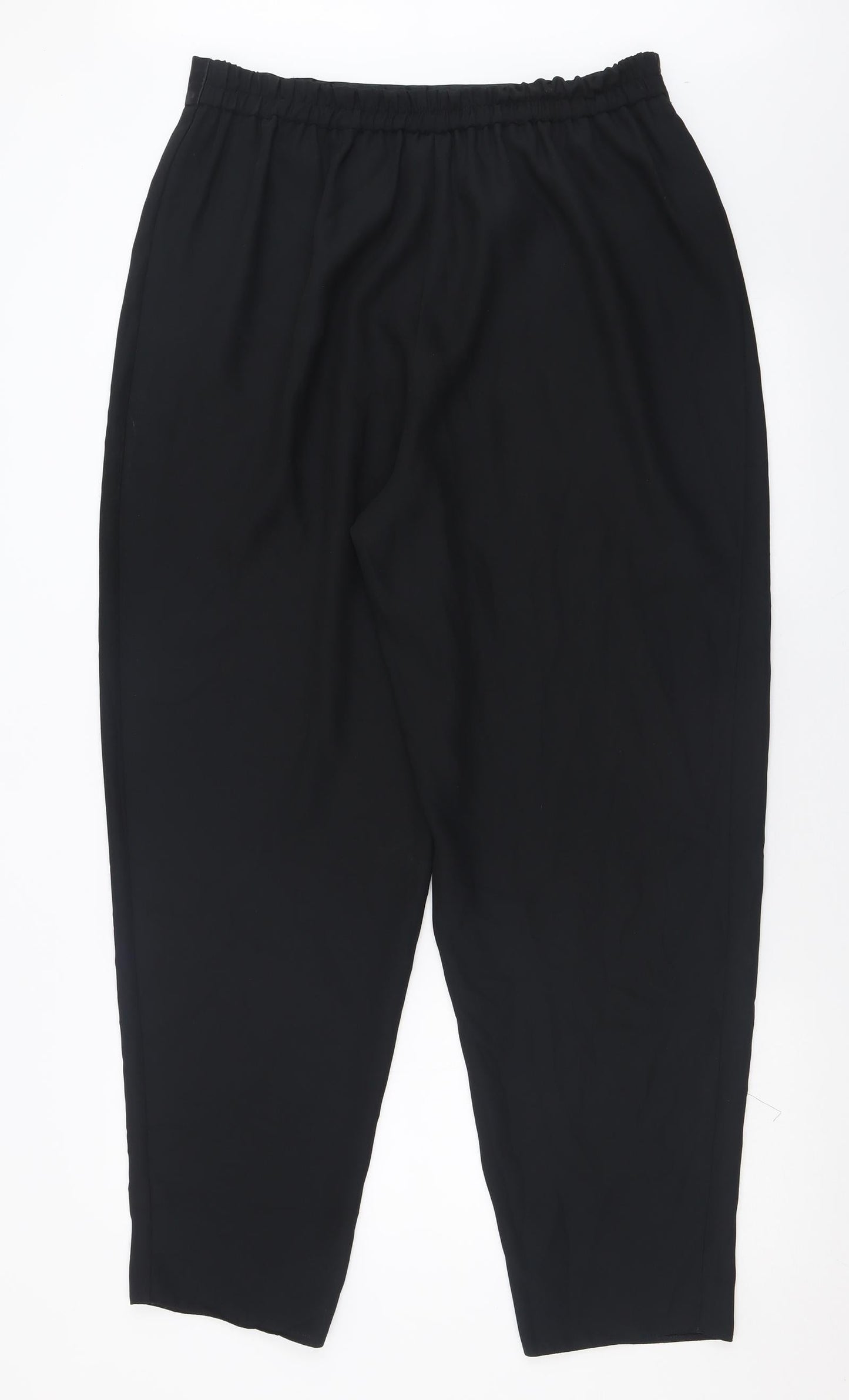 Hamells Womens Black  Polyester Trousers  Size 16 L30 in Regular