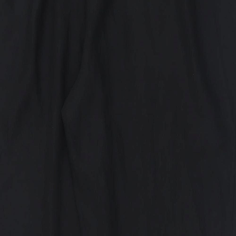 Hamells Womens Black  Polyester Trousers  Size 16 L30 in Regular