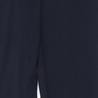 Womens UK Size 8 Marks and Spencer Regular Fit  Blue Trousers
