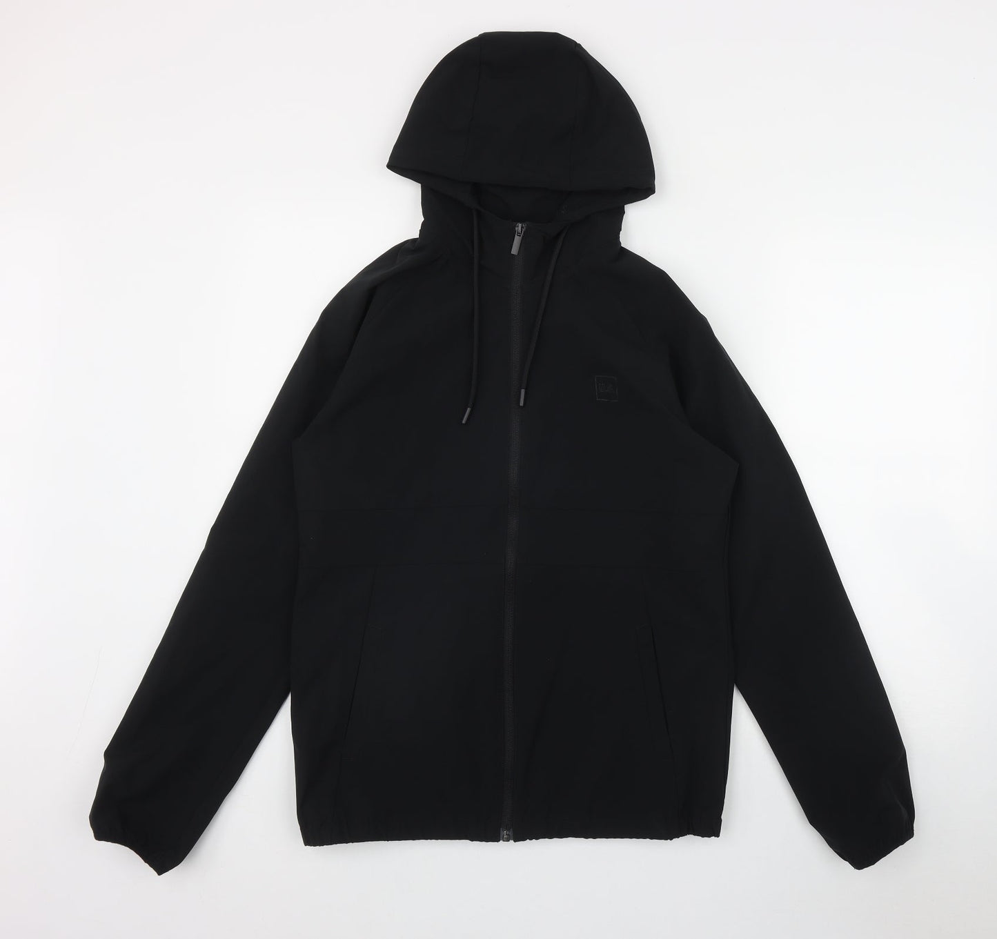 Mens UK Size S US Athletic Black Jacket