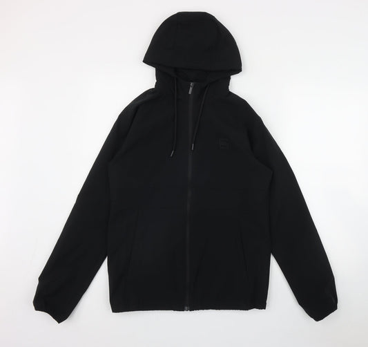 Mens UK Size S US Athletic Black Jacket