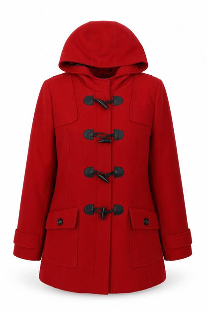 Womens UK Size 14 Be Beau Red Parka Coat