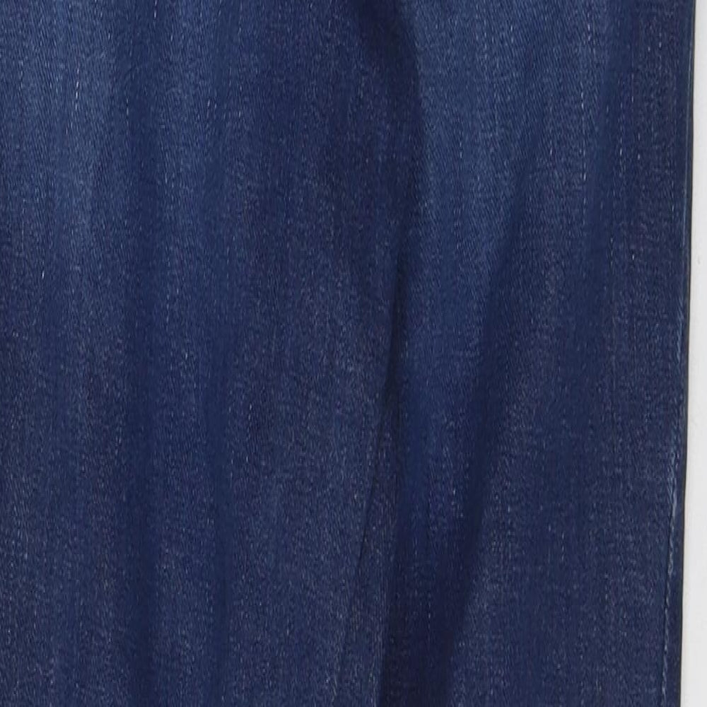 Dejour Womens Blue  Cotton Skinny Jeans Size 8 L29 in Regular Button