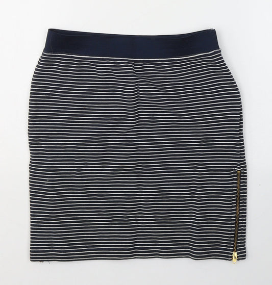 Womens UK Size 8 Warehouse Mini Jersey Skirt