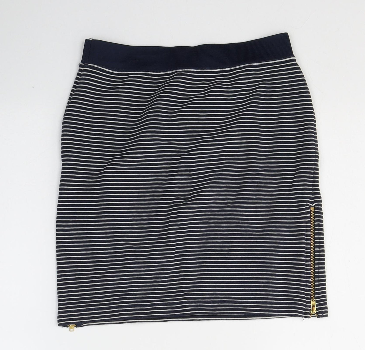 Womens UK Size 8 Warehouse Mini Jersey Skirt