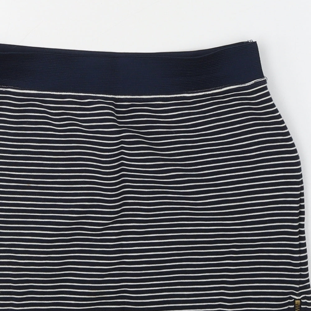 Womens UK Size 8 Warehouse Mini Jersey Skirt