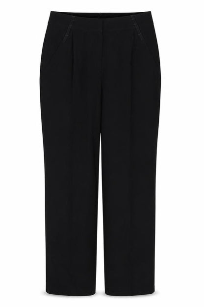 Womens UK Size 10 Marks and Spencer Regular Fit  Black Trousers