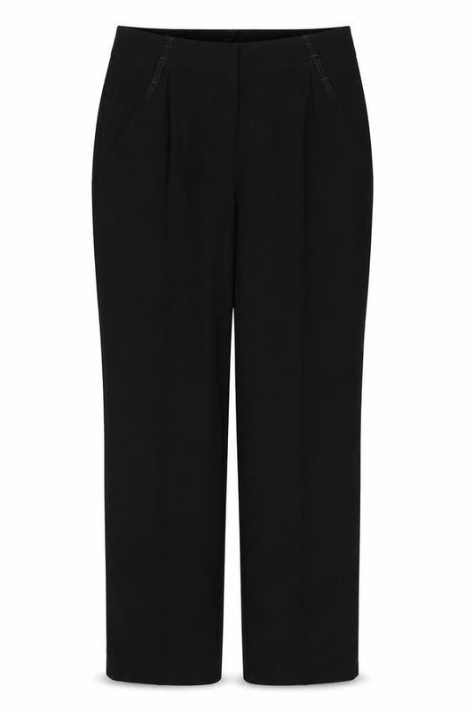 Womens UK Size 10 Marks and Spencer Regular Fit  Black Trousers
