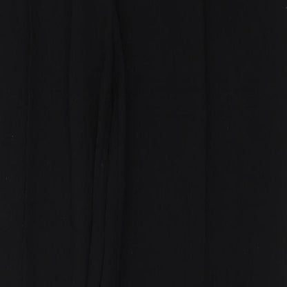 Womens UK Size 10 Marks and Spencer Regular Fit  Black Trousers
