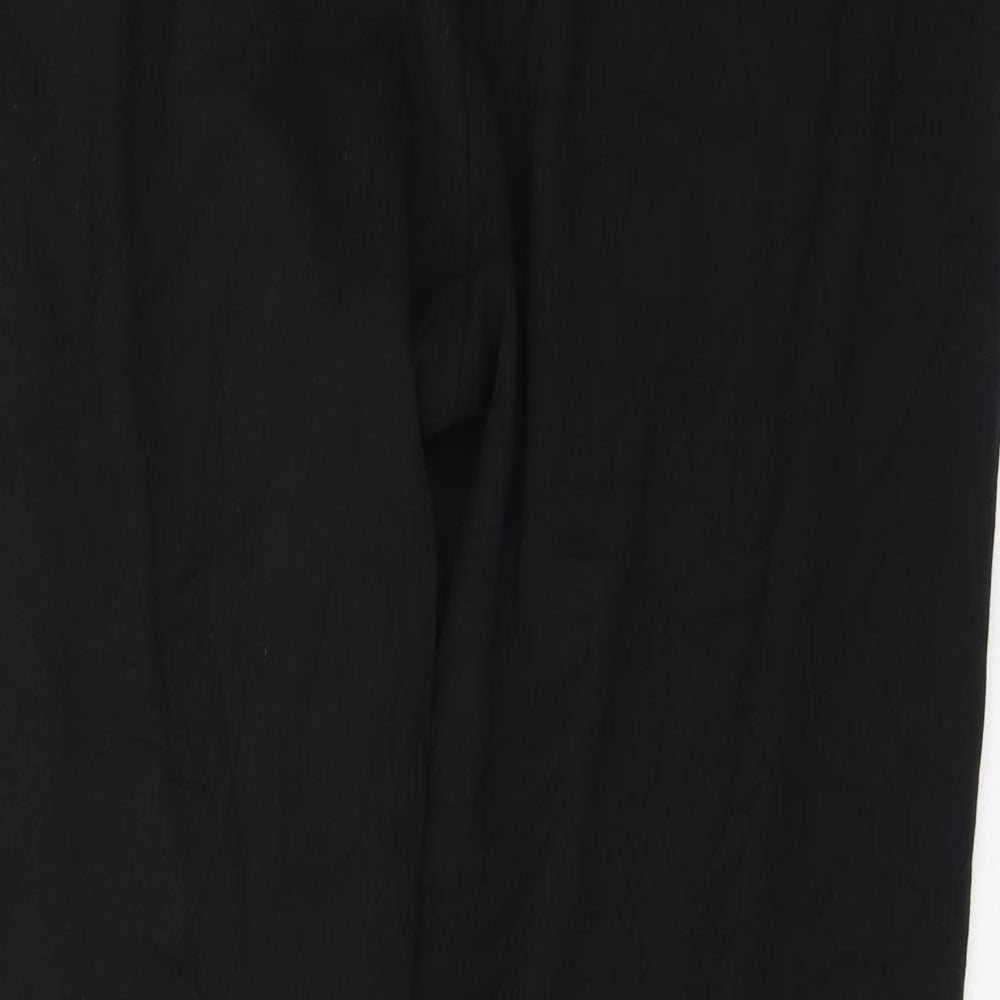 Womens UK Size 16 Marks and Spencer Regular Fit  Black Trousers