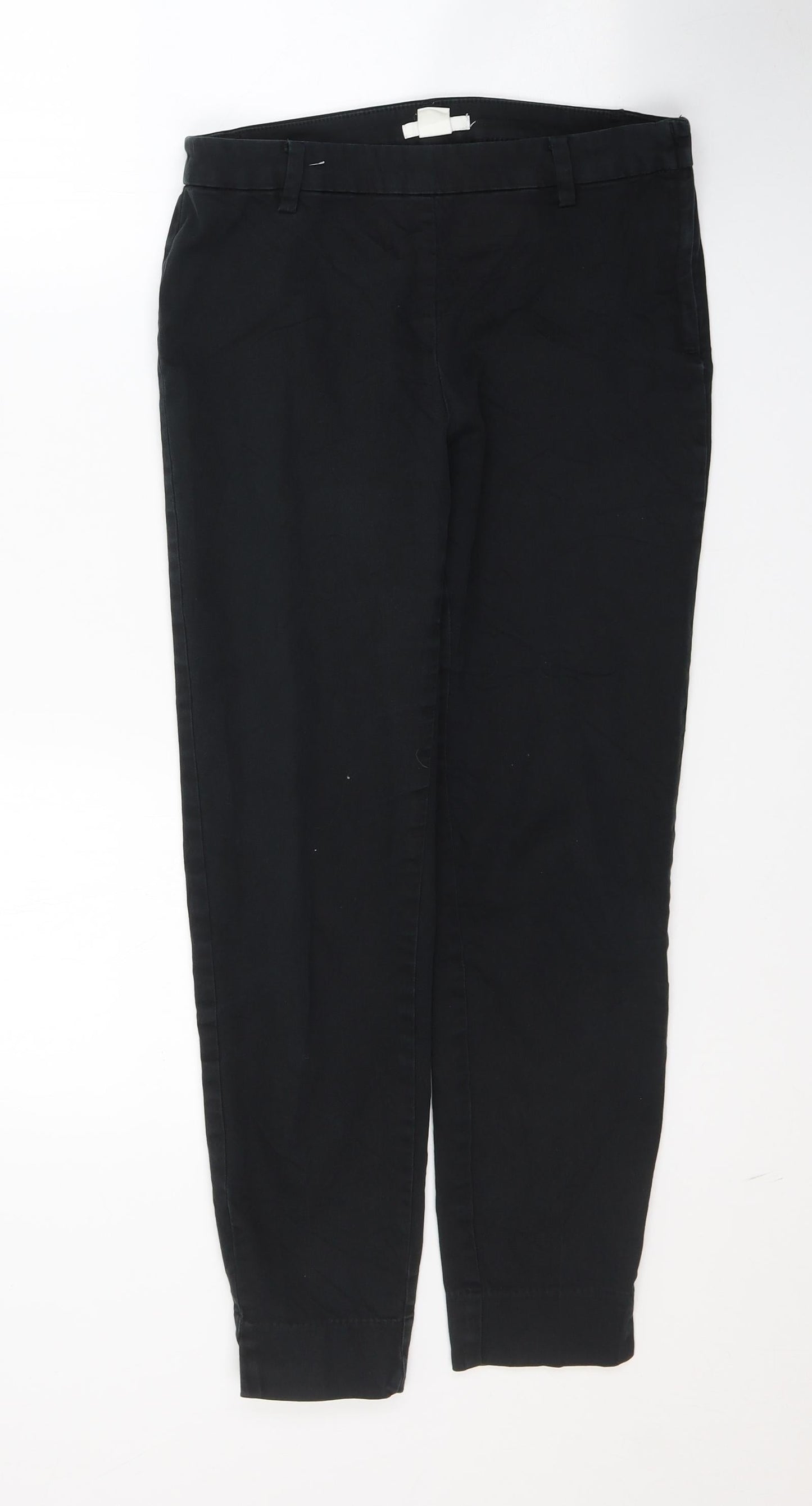 Womens UK Size 8 H&M Regular Fit Skinny Black Jeans