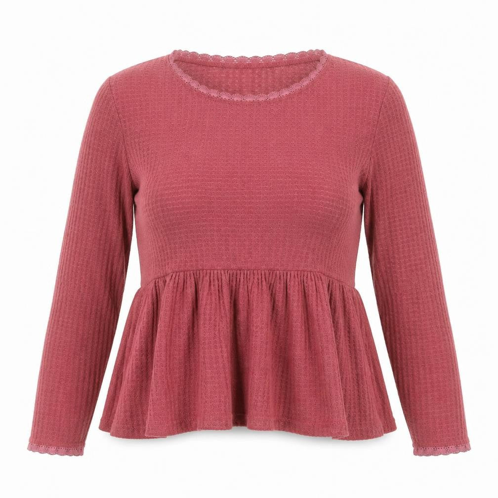 Womens UK Size S SheIn Red Pullover Jumper