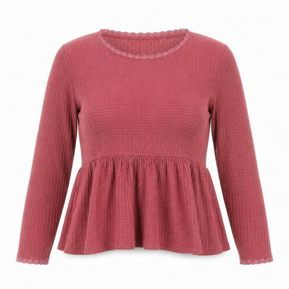 Womens UK Size S SheIn Red Pullover Jumper
