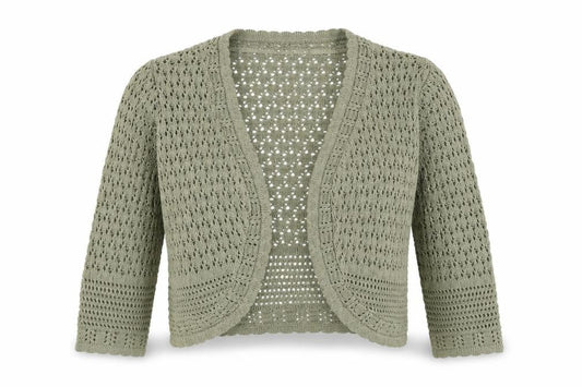 Womens UK Size 12 Daxon Green Cardigan Jumper