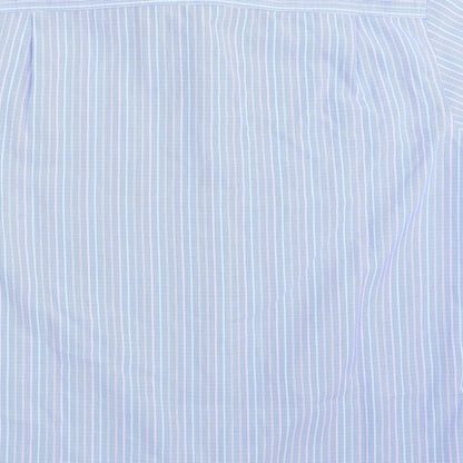 Mens UK Size M Lincoln Blue  Button-Up Short Sleeve Casual Shirt