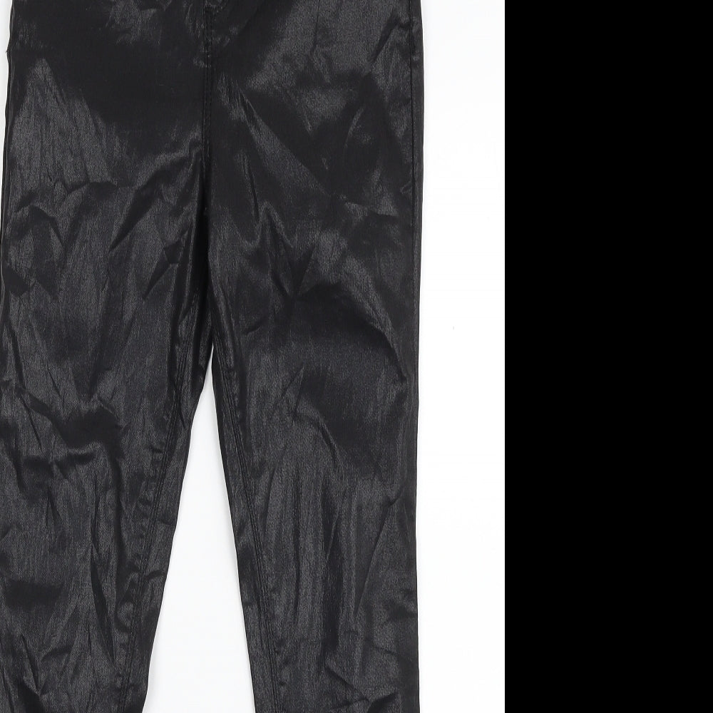 ASOS Womens Black  Cotton Skinny Jeans Size 26 in L27 in Slim Zip