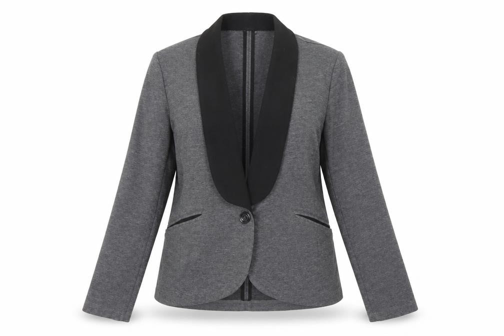 Womens UK Size 10 NEXT Regular Grey Blazer