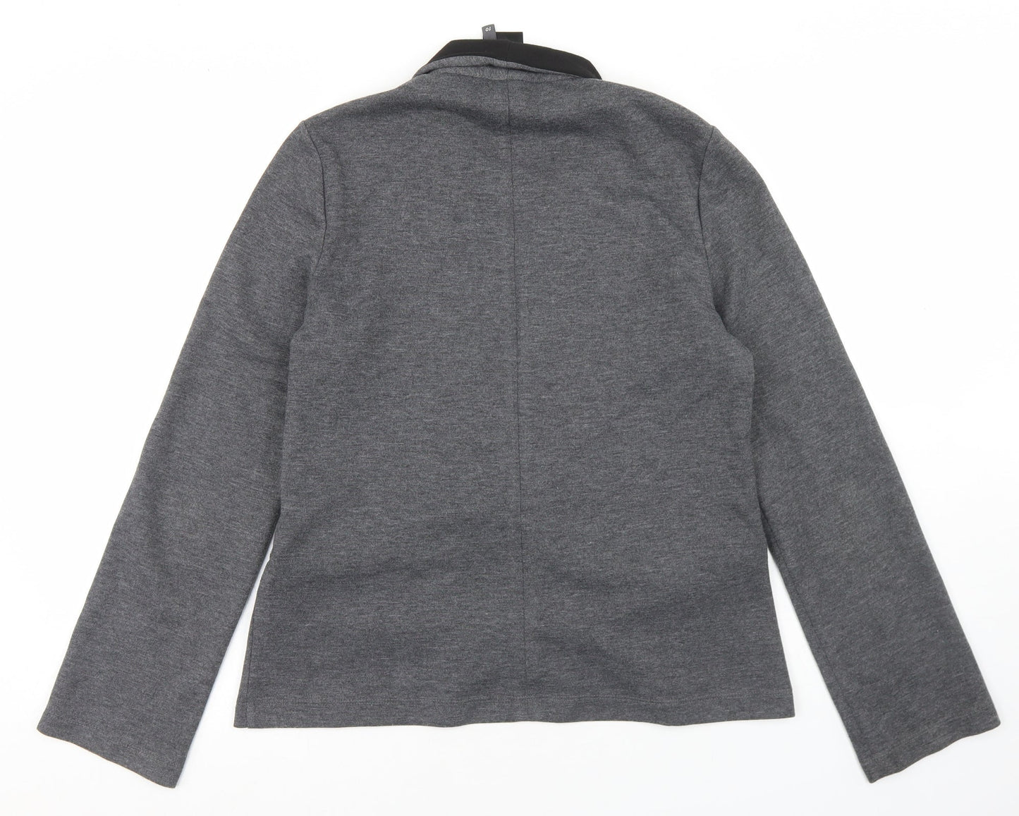 NEXT Womens Grey  Polyester Jacket Blazer Size 10