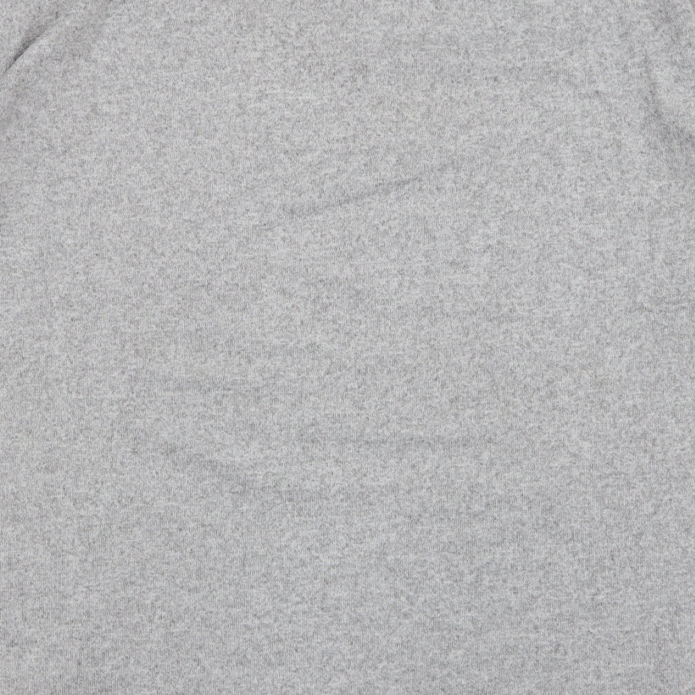 F&F Womens Grey Round Neck  Polyester Pullover Jumper Size 14