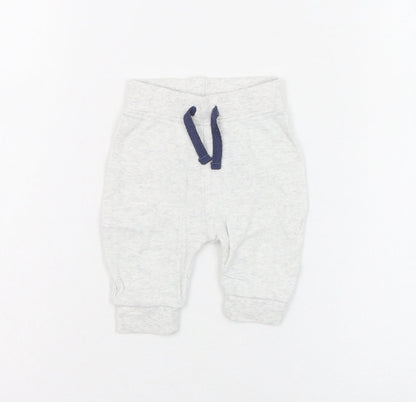 George Boys Grey  Cotton Jogger Trousers Size 0-3 Months  Pullover - Tigger, Disney