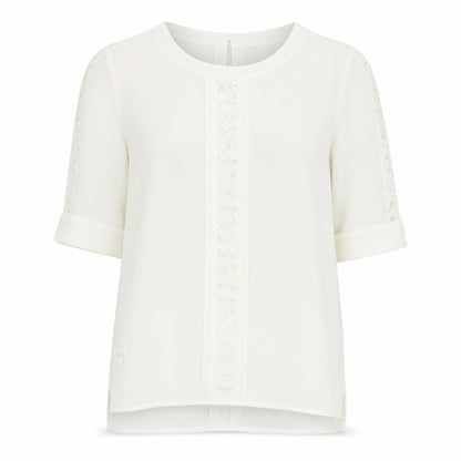 Womens UK Size 10 NEXT Ivory Tunic Blouse