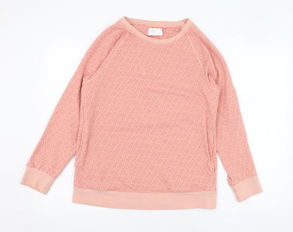 Womens UK Size S NEXT Pink Pullover Sweatshirt