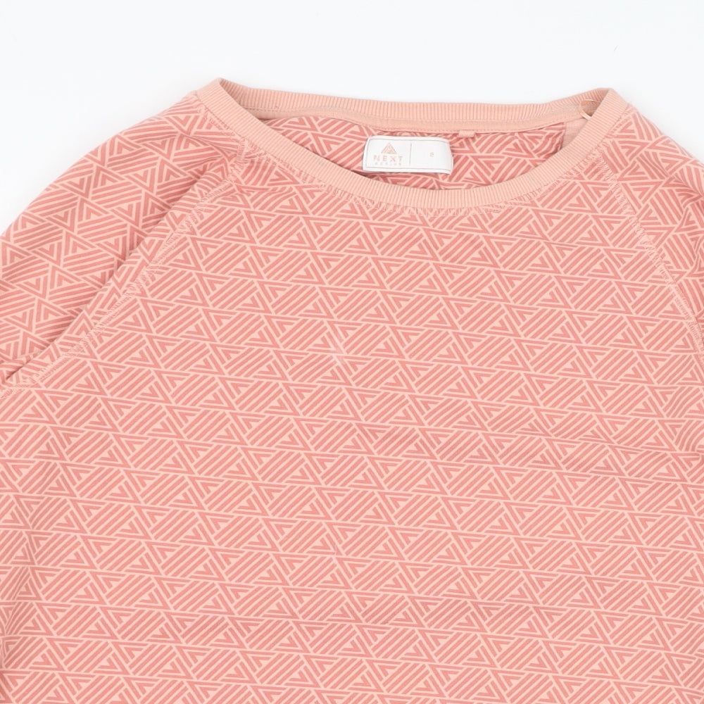 Womens UK Size S NEXT Pink Pullover Sweatshirt