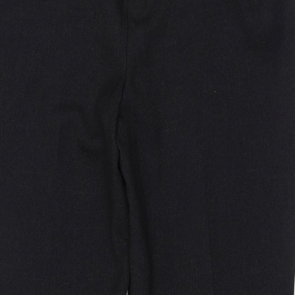 Womens UK Size 14 Papaya Regular Fit  Black Trousers