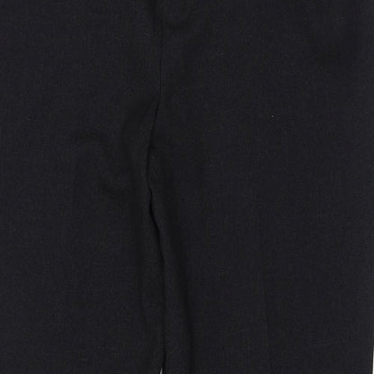 Womens UK Size 14 Papaya Regular Fit  Black Trousers