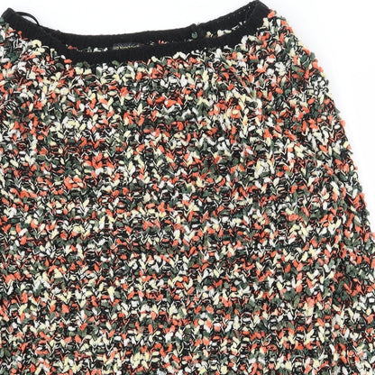 Womens UK Size M QED London Orange Pullover Jumper