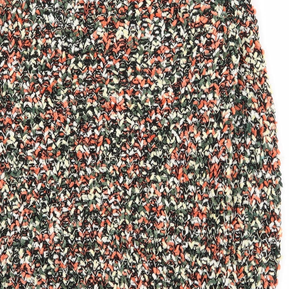 Womens UK Size M QED London Orange Pullover Jumper