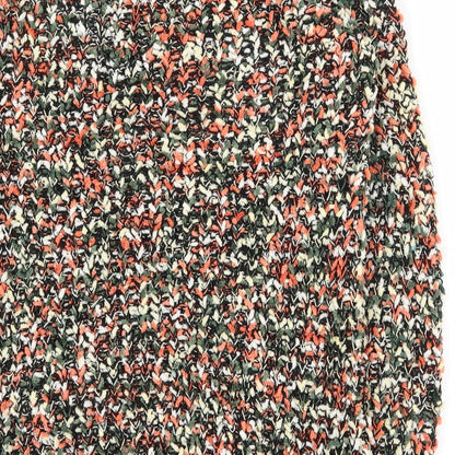 Womens UK Size M QED London Orange Pullover Jumper