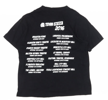 Regent Boys Black  100% Cotton Pullover T-Shirt Size 12 Years Crew Neck Magnetic