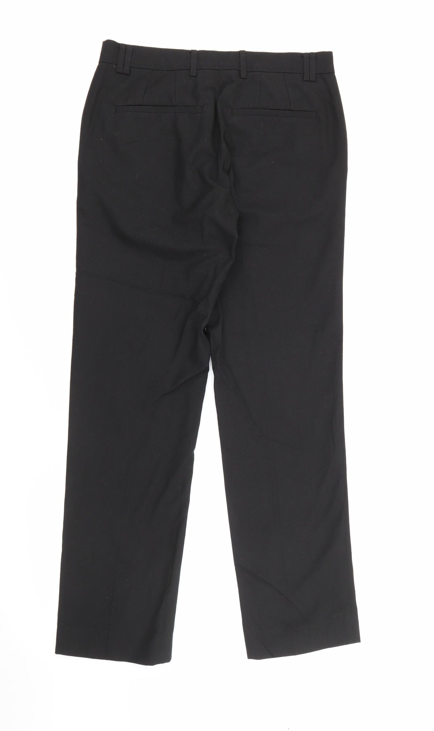 Womens UK Size 28 in River Island Regular Fit  Black Trousers